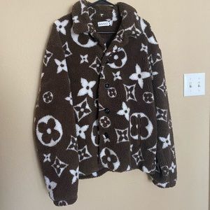 AMAC customs monogram Sherpa Jacket